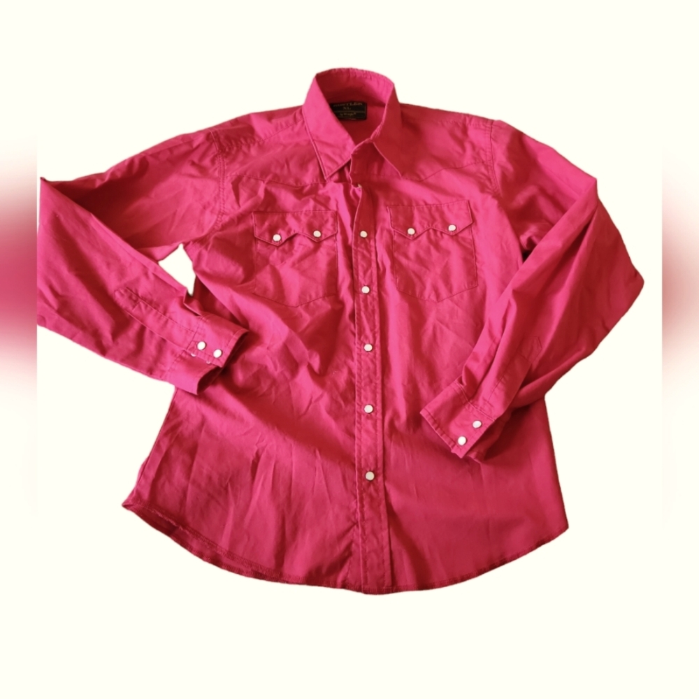 Kids Wrangler Rustler Peral Snap Shirt